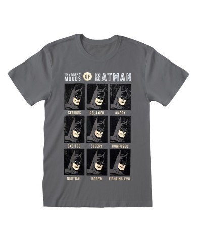 Camiseta DC Batman – Emotions Of Batman - Talla Adulto TALLA CAMISETA XL