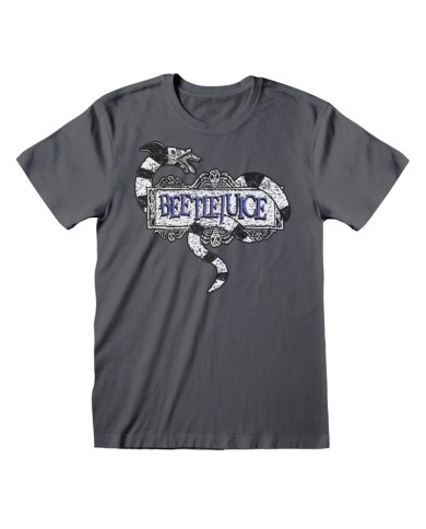 Camiseta Beetlejuice – Sandworm Logo - Talla Adulto TALLA CAMISETA M