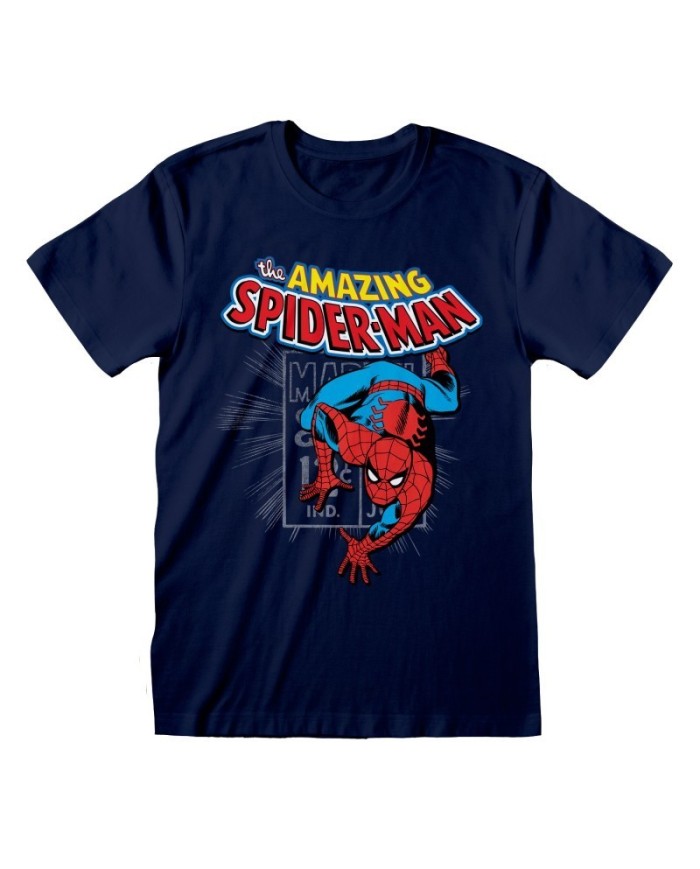 Camiseta Marvel Comics Spider-man – Amazing Spider-man - Talla Adulto TALLA CAMISETA M