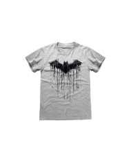 Camiseta DC Batman – Dripping Logo - Talla Adulto TALLA CAMISETA S