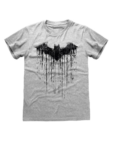 Camiseta DC Batman – Dripping Logo - Talla Adulto TALLA CAMISETA L