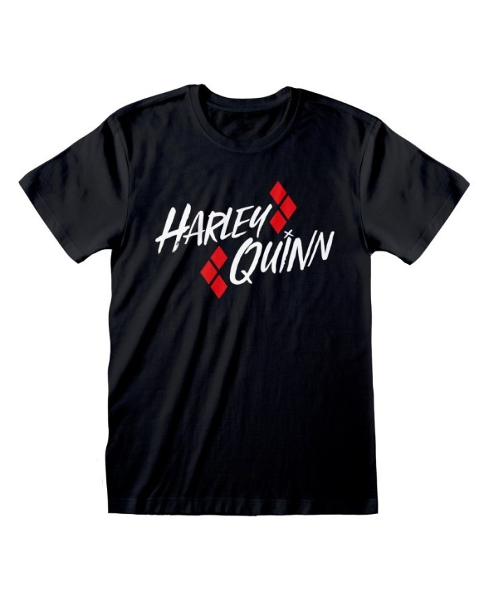 Camiseta DC Batman – Harley Quinn Bat Emblem - Talla Adulto TALLA CAMISETA M