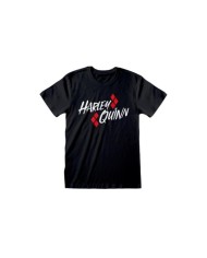 Camiseta DC Batman – Harley Quinn Bat Emblem - Talla Adulto TALLA CAMISETA M
