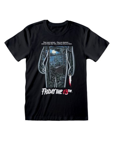 Camiseta Friday The 13th – Poster - Talla Adulto TALLA CAMISETA XL