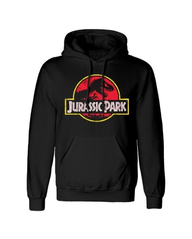 Sudadera Jurassic Park - Classic Logo - Talla Adulto TALLA CAMISETA M