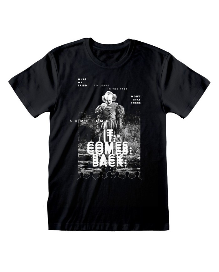 Camiseta IT Chapter 2 - IT Comes Back - Talla Adulto TALLA CAMISETA S