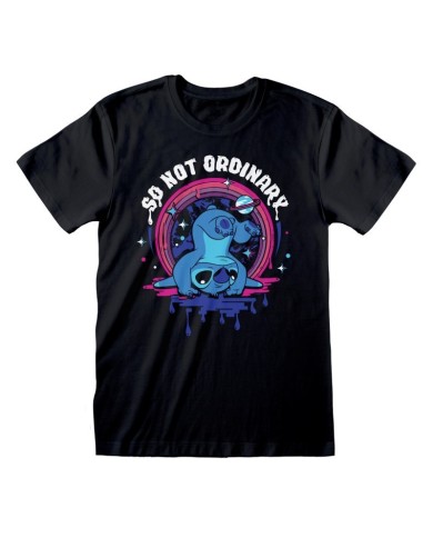 Camiseta Lilo & Stitch - Not Ordinary - Unisex - Talla Adulto TALLA CAMISETA M