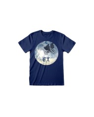 Camiseta ET - Moon Ride Silhouette - Unisex - Talla Adulto TALLA CAMISETA M