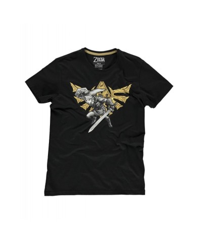Camiseta Nintendo The Legend of Zelda Camiseta Hyrule Link Unisex - Talla Adulto TALLA CAMISETA XXL