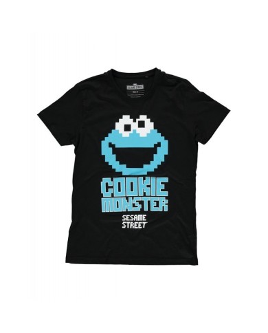 Camiseta Sesamestreet - Cookie Monster - Link Unisex - Talla Adulto TALLA CAMISETA S