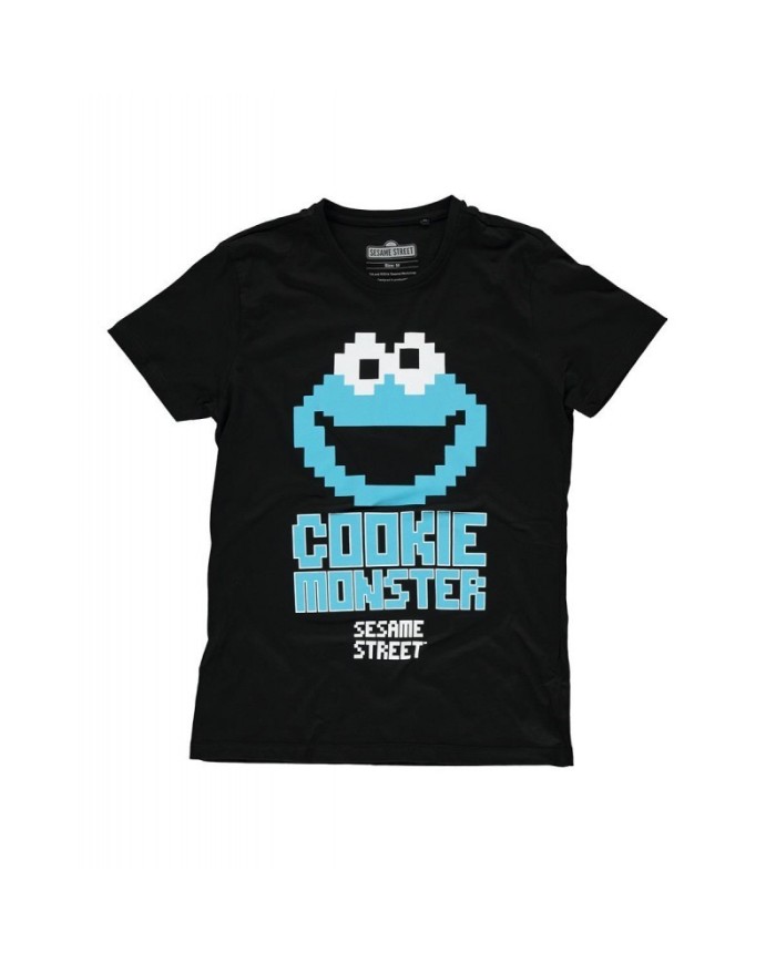 Camiseta Sesamestreet - Cookie Monster - Link Unisex - Talla Adulto TALLA CAMISETA S