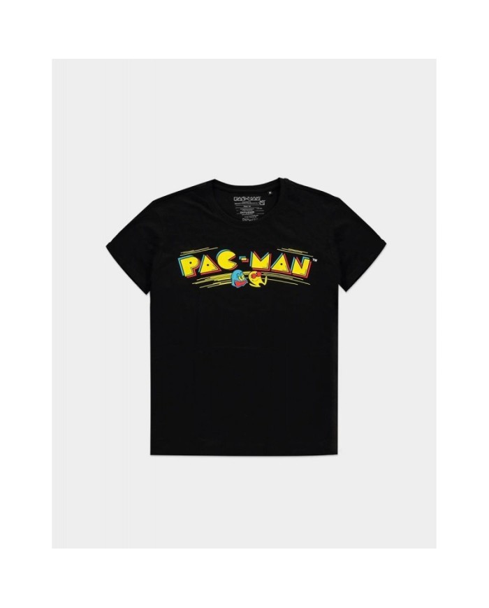 Camiseta Pac-man - Retro Logo - Unisex - Talla Adulto TALLA CAMISETA XL
