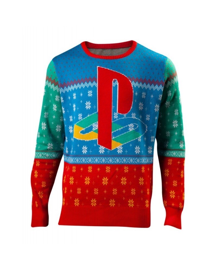 Suéter - Playstation - Tokyo Knitted - Unisex - Talla Adulto TALLA CAMISETA M