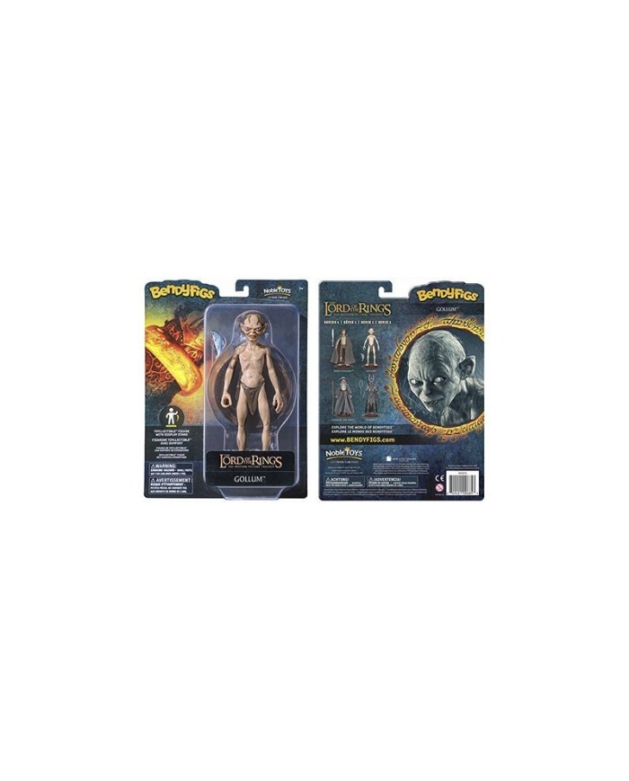 Gollum Figura Maleable Bendyfigs  - Toyllectible Bendyfigs -El Señor de los Anillos