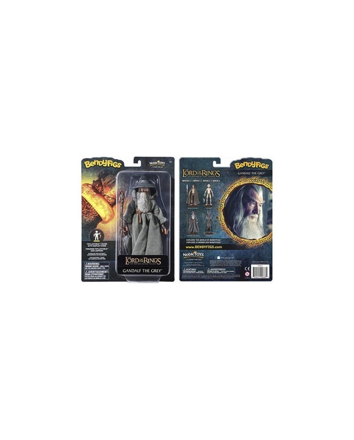 Gandalf Figura Maleable Bendyfigs  - Toyllectible Bendyfigs -El Señor de los Anillos