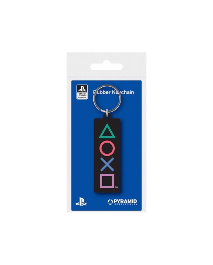 PlayStation Llavero caucho - PLAYSTATION SHAPES