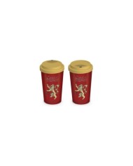 Juego de Tronos Taza de Viaje GAME OF THRONES HOUSE LANNISTER