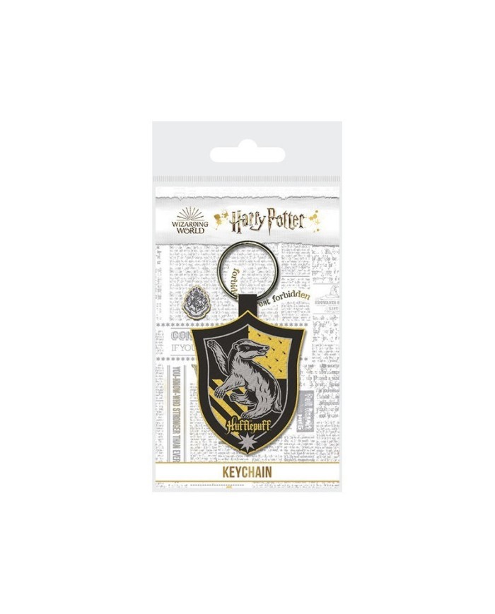 Harry Potter Llavero caucho - HARRY POTTER HUFFLEPUFF