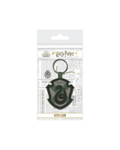 Harry Potter Llavero caucho - HARRY POTTER SLYTHERIN