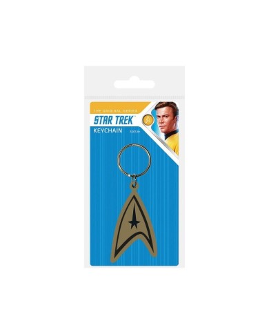 Star Trek Llavero caucho - STAR TREK COMMAND INSIGNIA