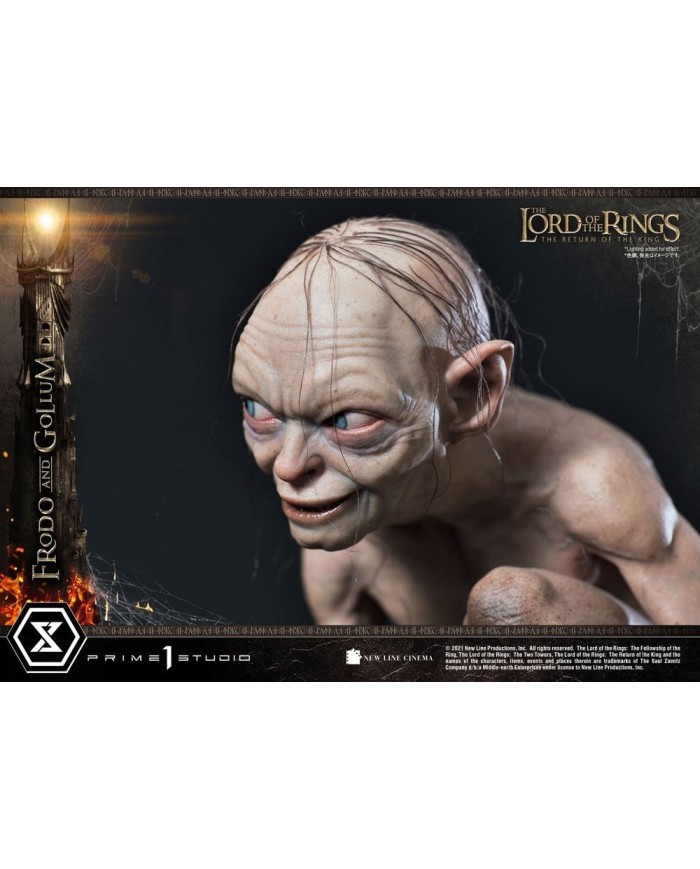 Frodo & Gollum Bonus Version El Señor de los Anillos Estatua 1/4