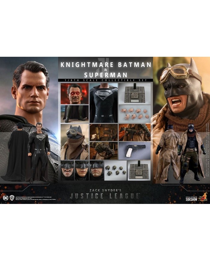 Knightmare Batman and Superman - Zack Snyder's Justice League Pack de 2 Figuras 1/6