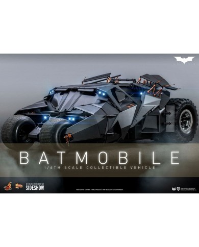 Batmóvil The Dark Knight Vehículo Movie Masterpiece 1/6