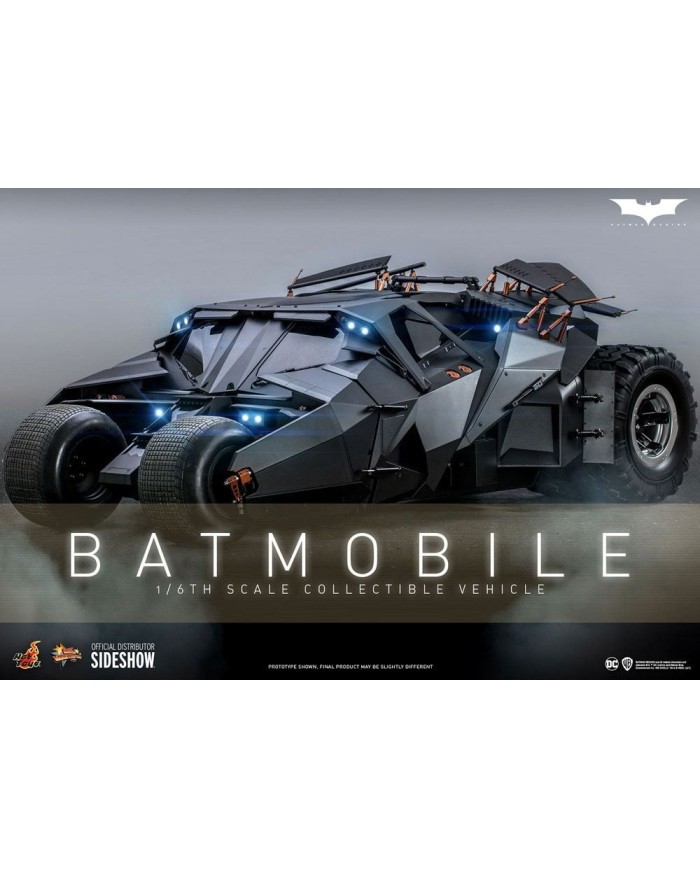 Batmóvil The Dark Knight Vehículo Movie Masterpiece 1/6