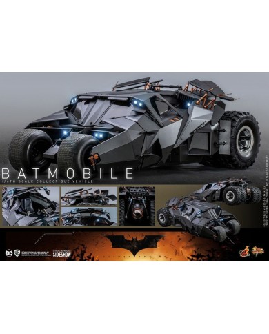 Batmóvil The Dark Knight Vehículo Movie Masterpiece 1/6