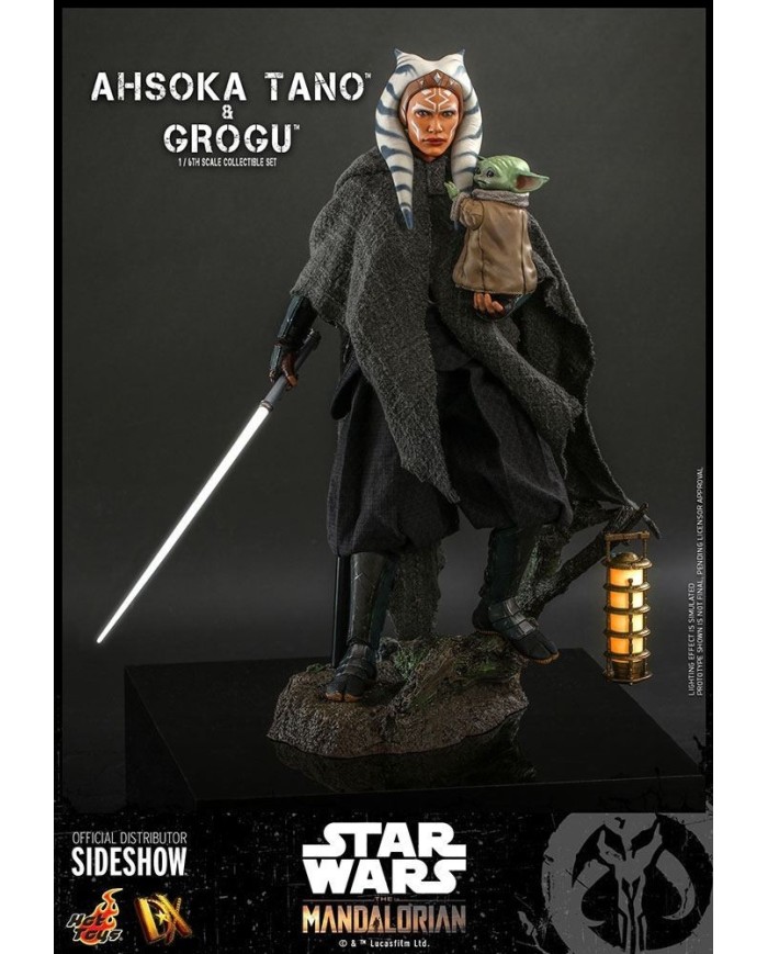 Ahsoka Tano & Grogu Star Wars The Mandalorian Pack de 2 Figuras 1/6