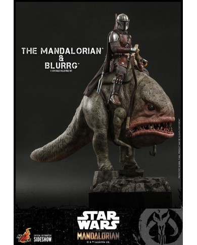The Mandalorian & Blurrg Star Wars The Mandalorian Pack de 2 Figuras 1/6
