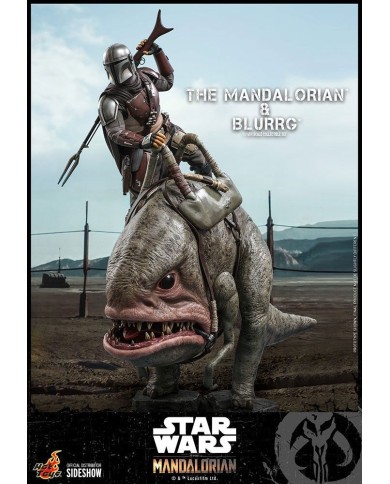 The Mandalorian & Blurrg Star Wars The Mandalorian Pack de 2 Figuras 1/6