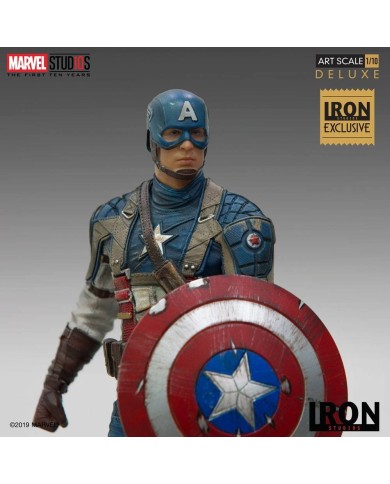 Captain America First Avenger MCU 10 Years Event EX Marvel Comics Estatua 1/10 BDS Art Scale