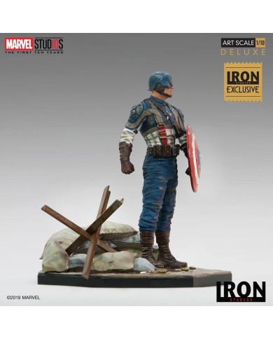 Captain America First Avenger MCU 10 Years Event EX Marvel Comics Estatua 1/10 BDS Art Scale