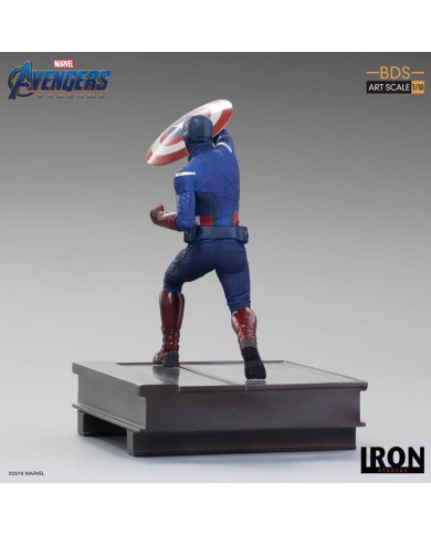 Captain America 2012 Vengadores: Endgame Estatua BDS Art Scale 1/10
