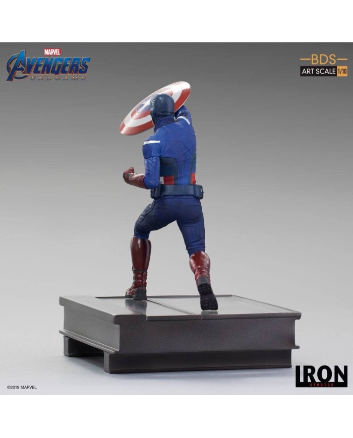 Captain America 2012 Vengadores: Endgame Estatua BDS Art Scale 1/10