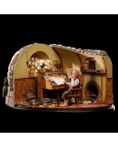 Bilbo Baggins in Bag End El Señor de los Anillos Estatua 1/6