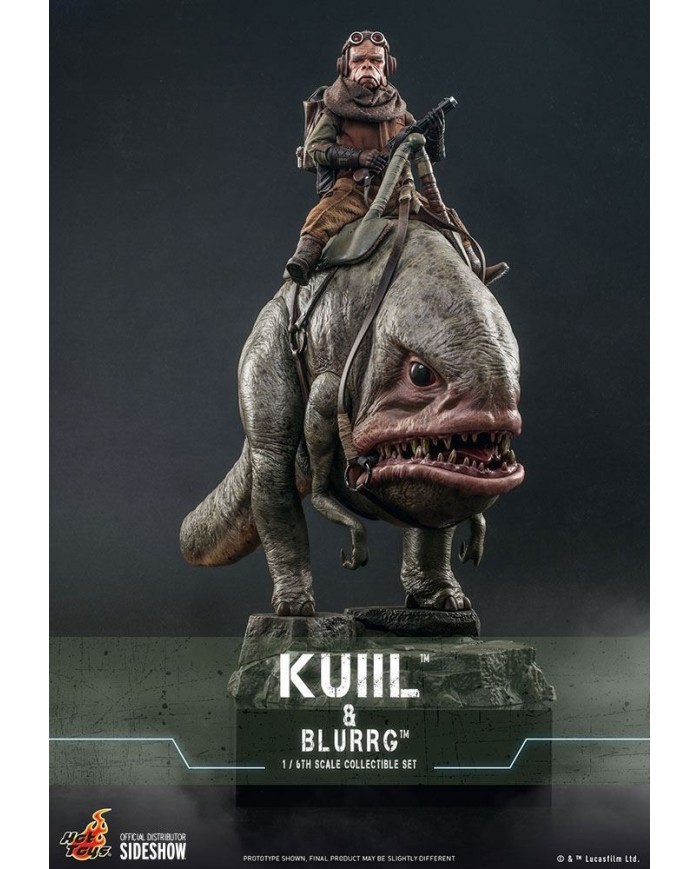 Kuiil & Blurrg Star Wars The Mandalorian Pack de 2 Figuras 1/6