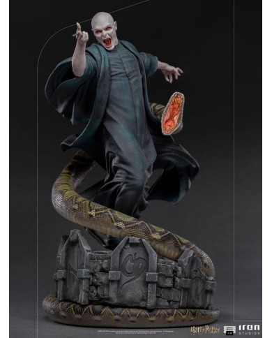 Voldemort & Nagini Harry Potter Estatua Legacy Replica 1/4