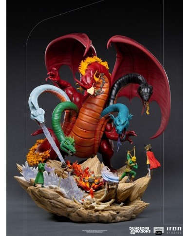 Tiamat Battle Dungeons & Dragons Estatua 1/20 Demi Art Scale