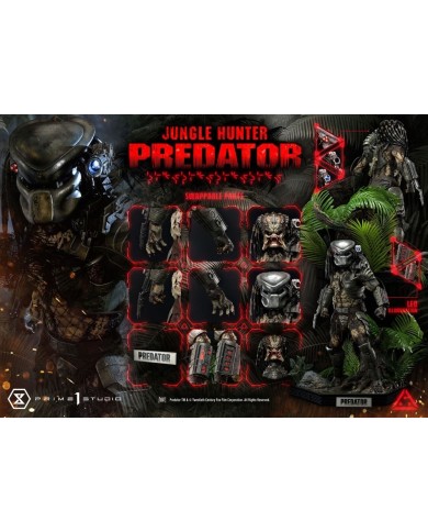 Jungle Hunter Predator Estatua Museum Masterline 1/3