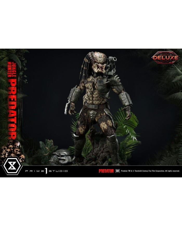 Jungle Hunter Predator Deluxe Bonus Version Predator Estatua Museum Masterline 1/3