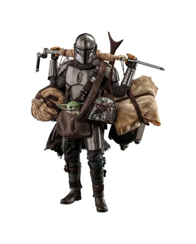 The Mandalorian & Grogu Deluxe Version Star Wars The Mandalorian Pack de 2 Figuras 1/6