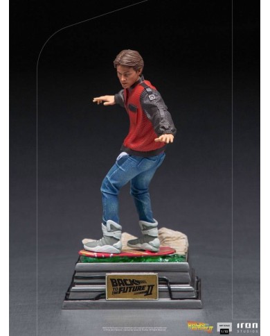 Marty McFly on Hoverboard