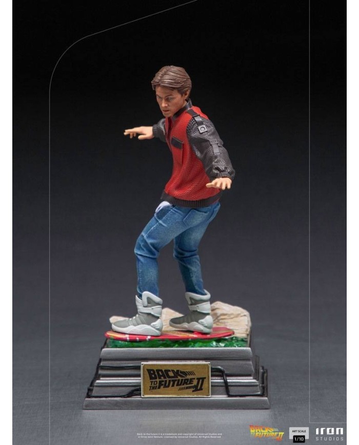 Marty McFly on Hoverboard