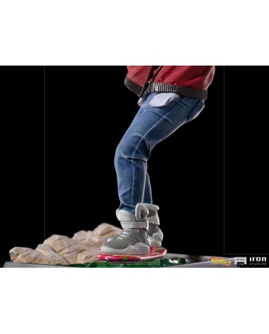 Marty McFly on Hoverboard