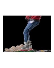 Marty McFly on Hoverboard