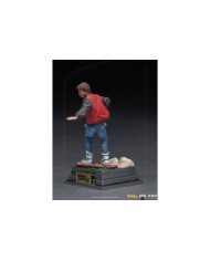 Marty McFly on Hoverboard