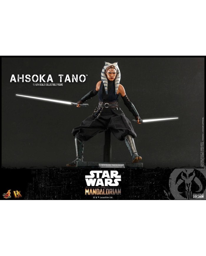 Ahsoka Tano Star Wars The Mandalorian Pack de 2 Figuras 1/6