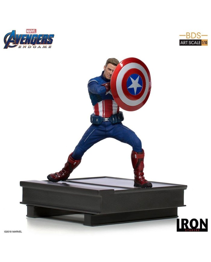 Captain America 2023 Vengadores: Endgame Estatua BDS Art Scale 1/10